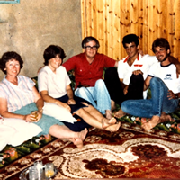 Druze friends in Golan Heights